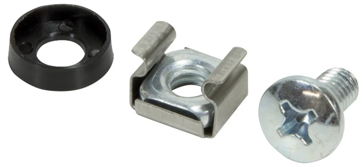 LogiLink Jeu de vis M6 pour composants 19', 20 pièces