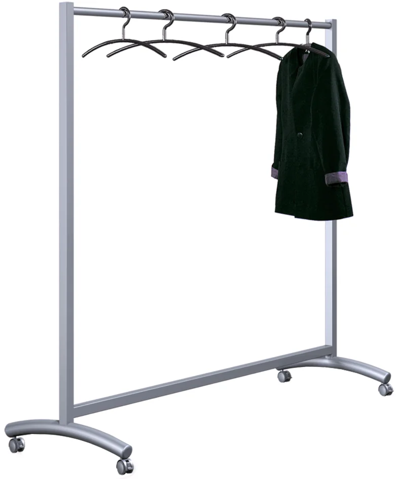 kerkmann Cintre en acier pour vêtements, gris argent