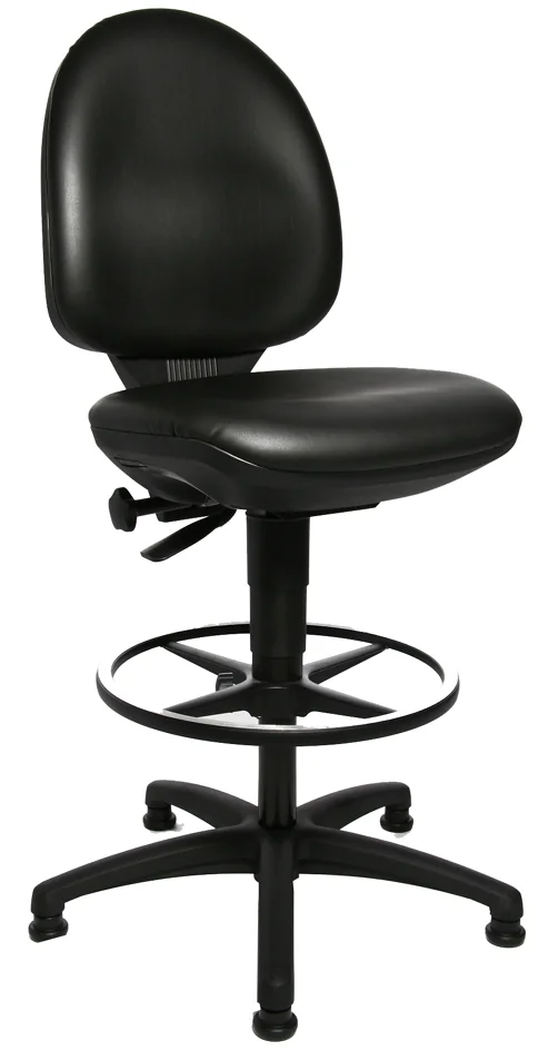 Topstar Chaise de bureau pivotante 'TEC 50 Counter', noir