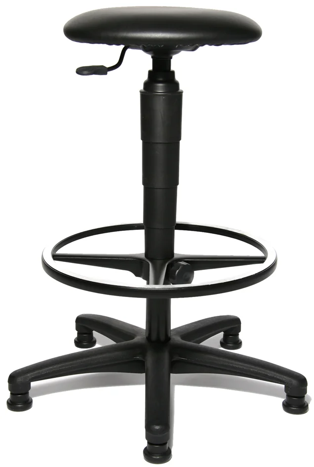 Topstar Tabouret pivotant 'TEC 60 Skai Counter', noir