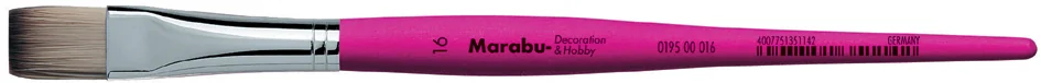 Marabu Pinceau Decoration & Hobby, poils synthétiques, N. 12