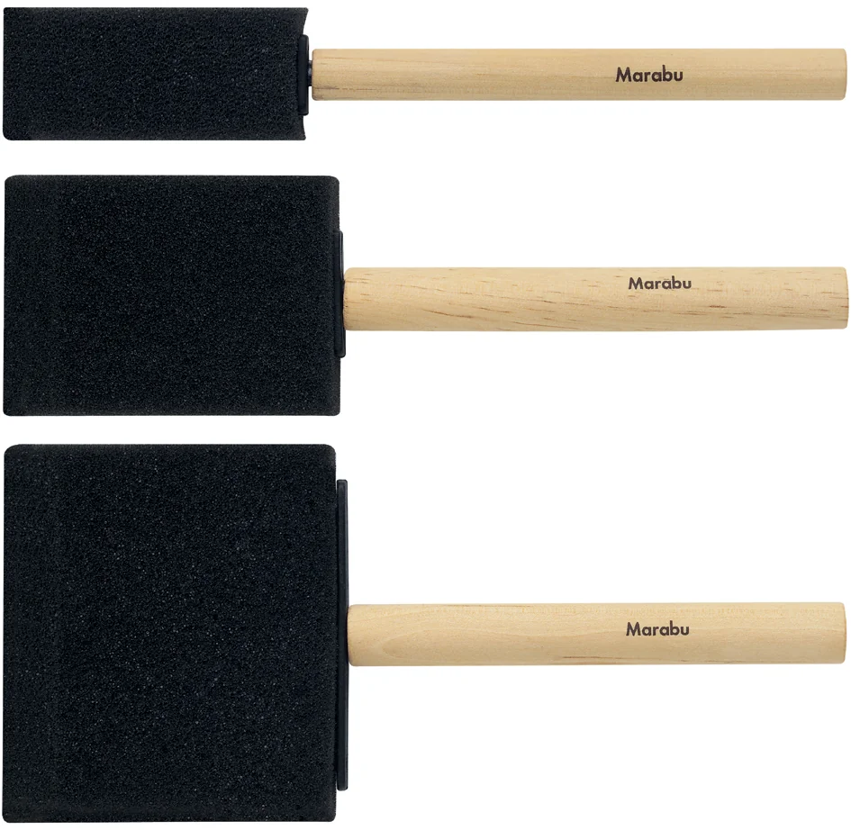 Marabu Pinceau en mousse, largeur: 50 mm