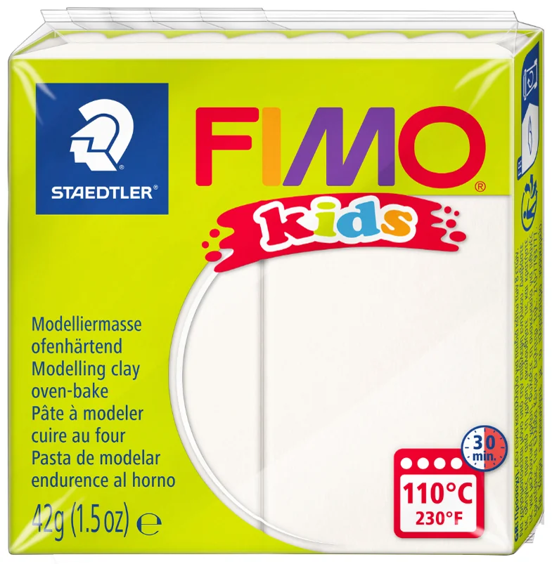 FIMO kids Pâte à modeler, à cuire au four, 42 g, marron