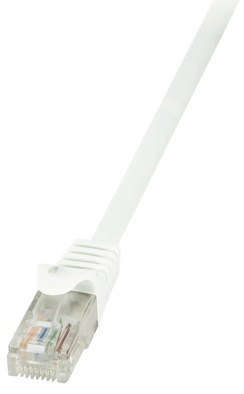 LogiLink Câble patch EconLine, Cat. 6, U/UTP, 20 m, blanc