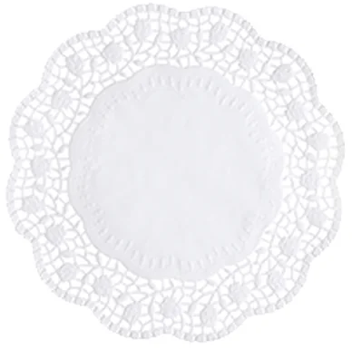 PAPSTAR Napperon, rond, diamètre: 330 mm, blanc