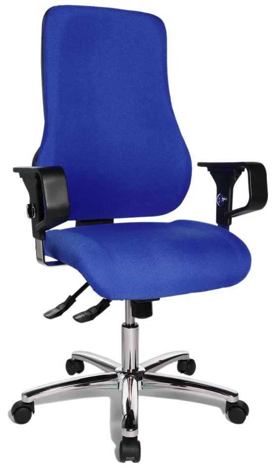 Topstar Fauteuil de bureau 'Sitness 55', bleu Grand Paris Fournitures Topstar Fauteuil de bureau 'Sitness 55', bleu – Image 3