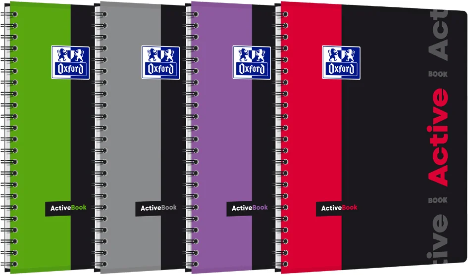Oxford Etudiants Cahier 'ACTIVEBOOK', A4+, quadrillé