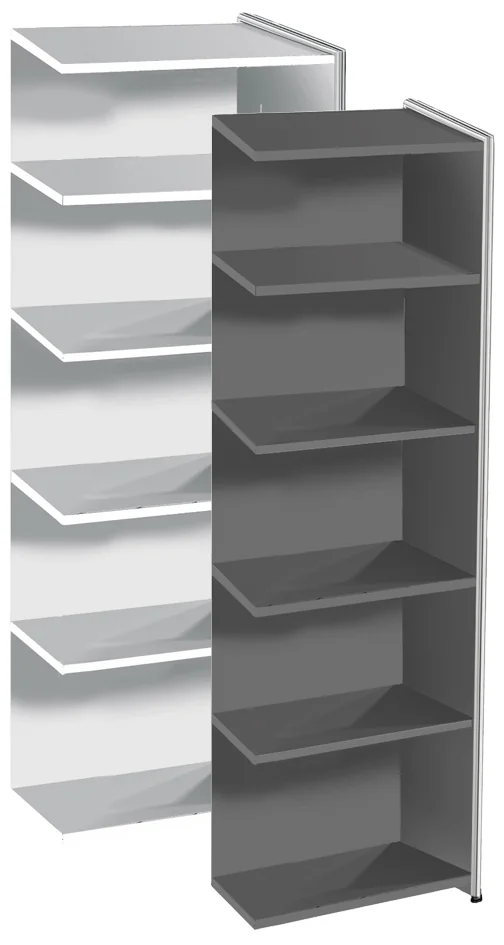 kerkmann Etagère ARTLINE, 5 étagères, (L)800 mm, blanc Grand Paris Fournitures kerkmann Etagère ARTLINE, 5 étagères, (L)800 mm, blanc – Image 4
