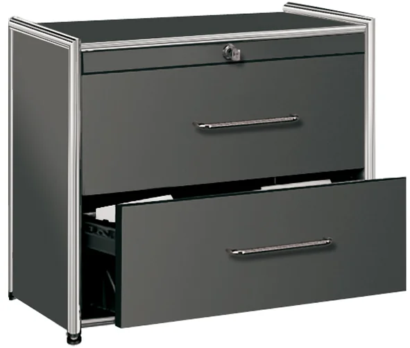 kerkmann Armoire pour dossiers suspendus ARTLINE, anthracite