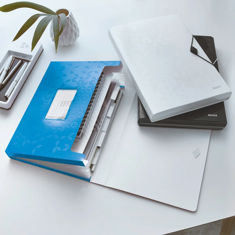 LEITZ Trieur ménager WOW, A4, PP, 6 compartiments, blanc Grand Paris Fournitures LEITZ Trieur ménager WOW, A4, PP, 6 compartiments, blanc – Image 7