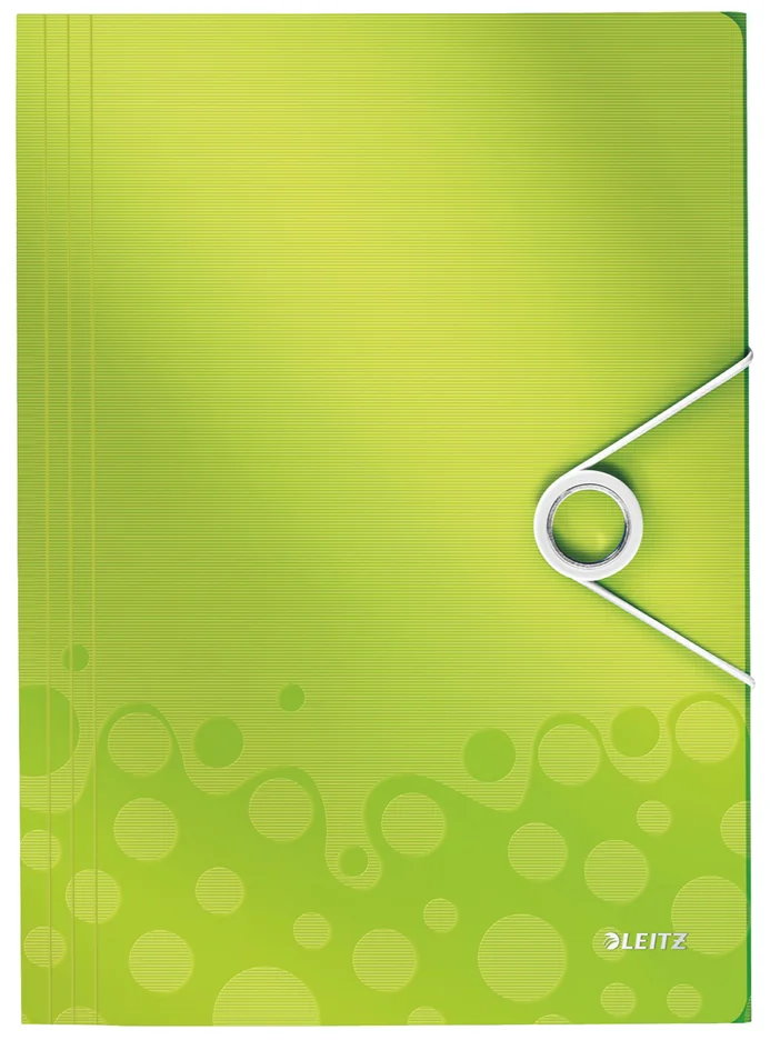 LEITZ Chemise à élastique WOW, A4, PP, jaune métallisé Grand Paris Fournitures LEITZ Chemise à élastique WOW, A4, PP, jaune métallisé – Image 10
