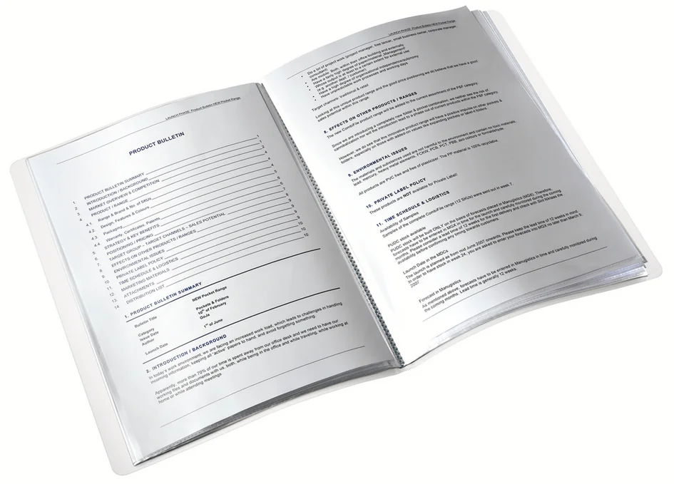 LEITZ Protège-documents WOW, A4, PP, 40 pochettes, violet Grand Paris Fournitures LEITZ Protège-documents WOW, A4, PP, 40 pochettes, violet – Image 6