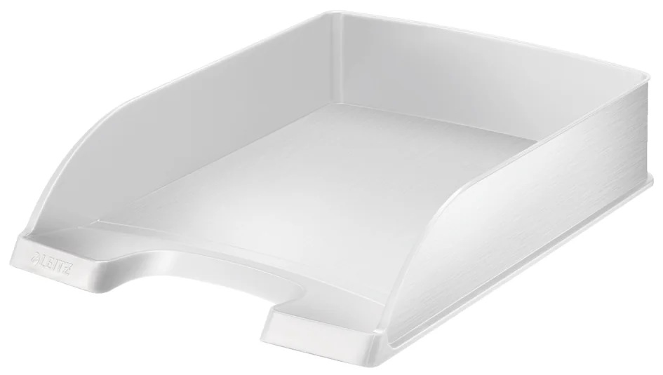 LEITZ Corbeille à courrier Style, A4, polystyrène, blanc