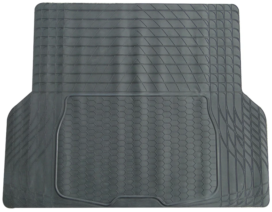 cartrend Tapis de coffre pour voiture, noir, découpable