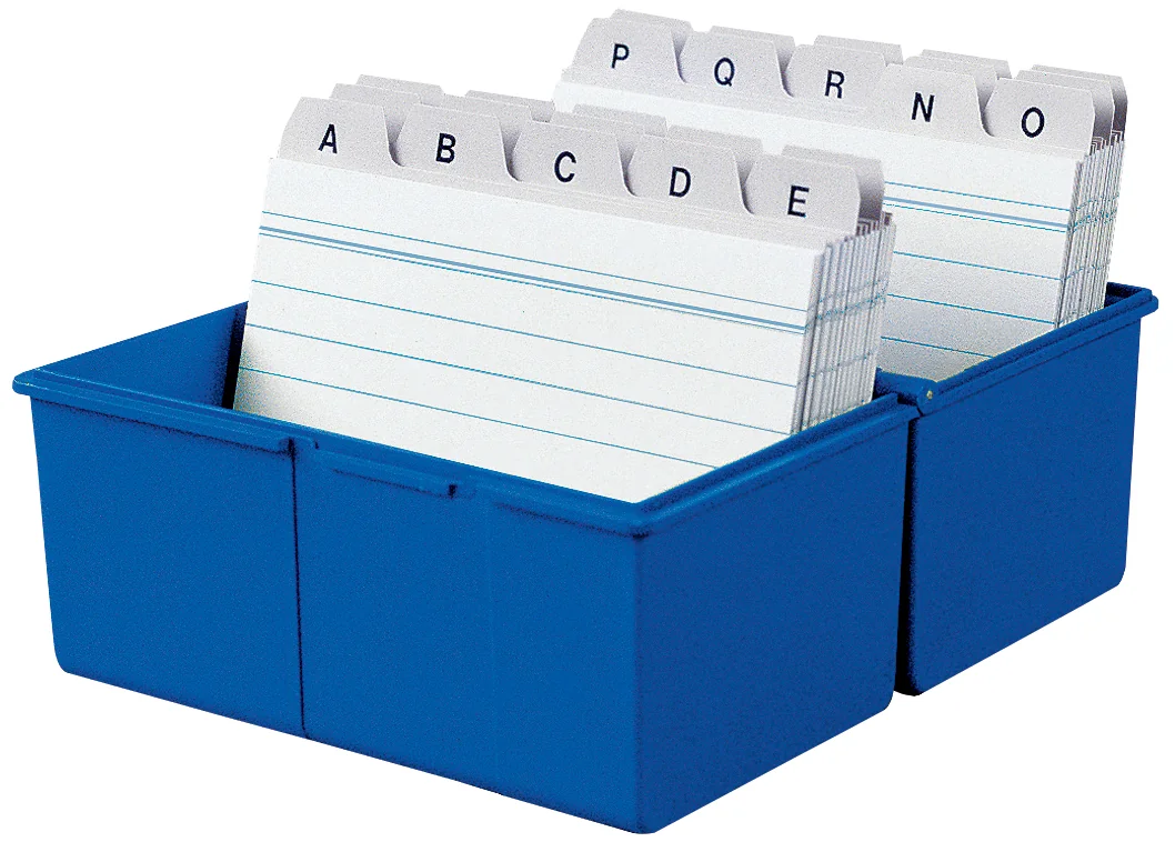 HAN Boîte à fiches, A7 paysage, plastique, blanc translucide Grand Paris Fournitures HAN Boîte à fiches, A7 paysage, plastique, blanc translucide – Image 4