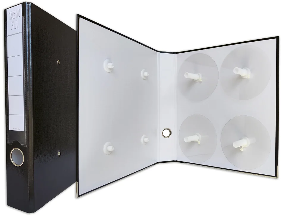 RNK Verlag Classeur pour disques à diagramme, noir