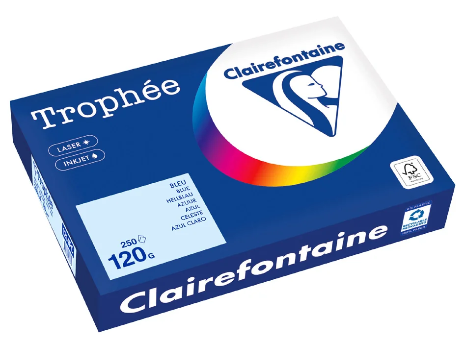 Clairefontaine Papier universel Trophée A4, jaune soleil