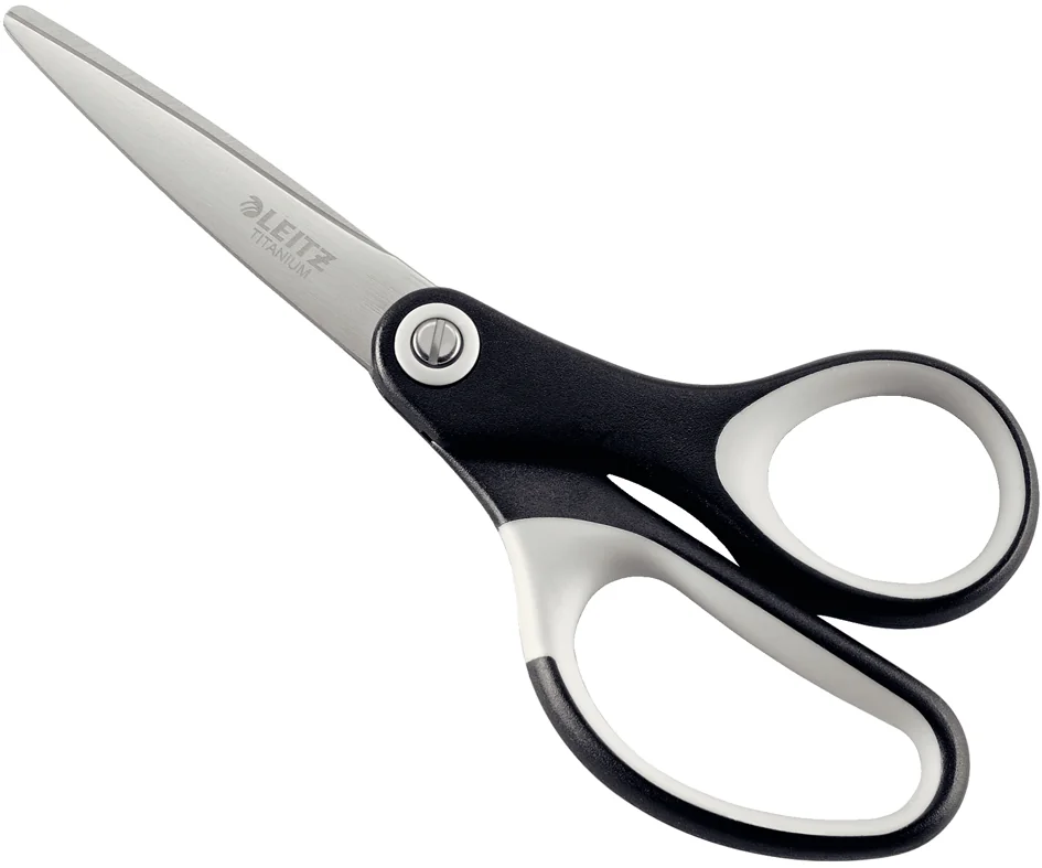 LEITZ Ciseaux Titan, pointu, longueur: 150 degrés mm, noir