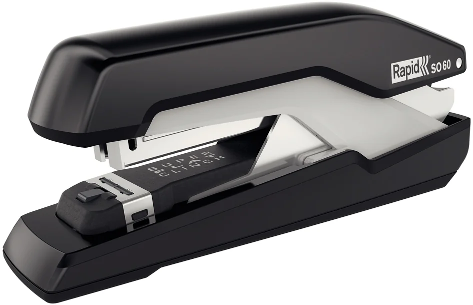 Rapid Agrafeuse plate Supreme Omnipress SO60, noir/gris