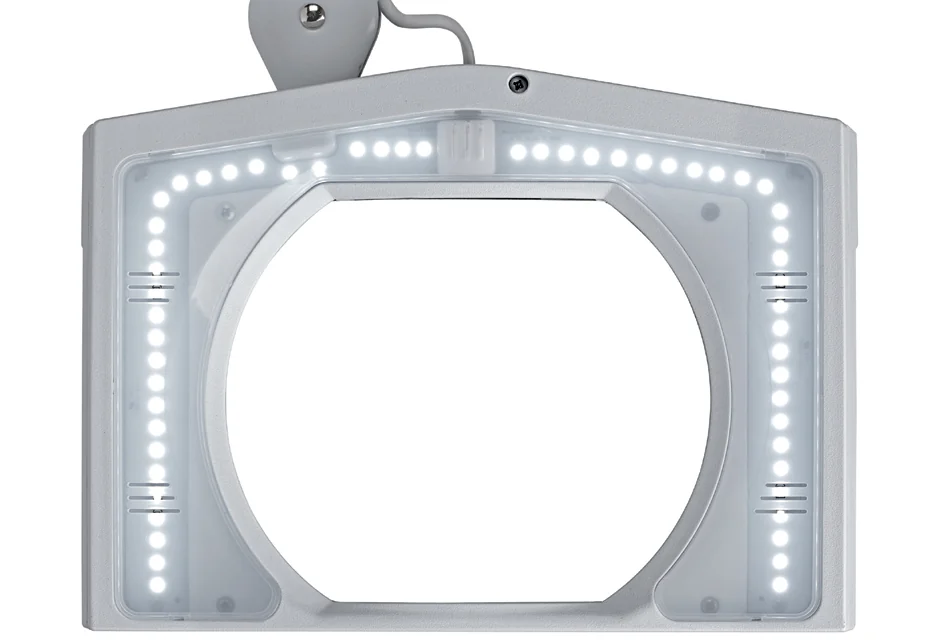 MAUL Lampe loupe à LED MAULvitrum, avec pince, noir Grand Paris Fournitures MAUL Lampe loupe à LED MAULvitrum, avec pince, noir