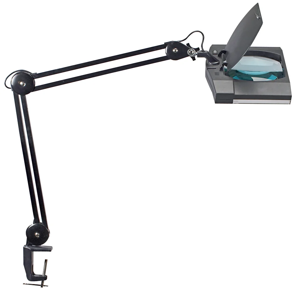 MAUL Lampe loupe à LED MAULvitrum, avec pince, noir Grand Paris Fournitures MAUL Lampe loupe à LED MAULvitrum, avec pince, noir – Image 4