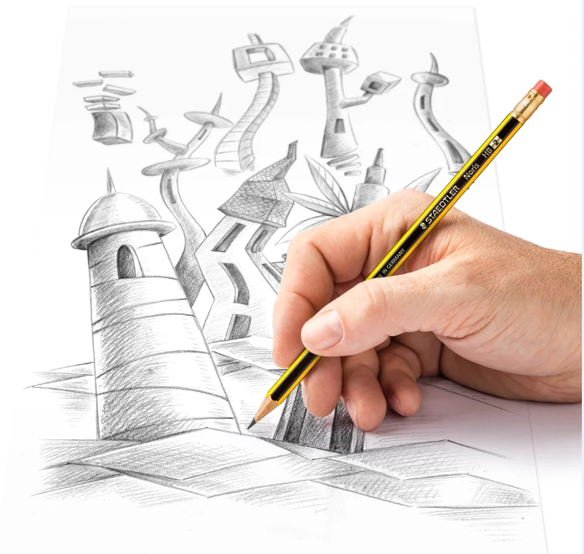 STAEDTLER Crayon de papier Noris avec gomme, pot de 72 Grand Paris Fournitures STAEDTLER Crayon de papier Noris avec gomme, pot de 72 – Image 3