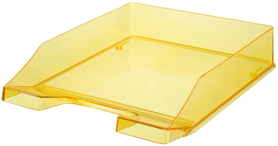 HAN Corbeille à courrier KLASSIK TRANSPARENT, A4, rouge Grand Paris Fournitures HAN Corbeille à courrier KLASSIK TRANSPARENT, A4, rouge – Image 4