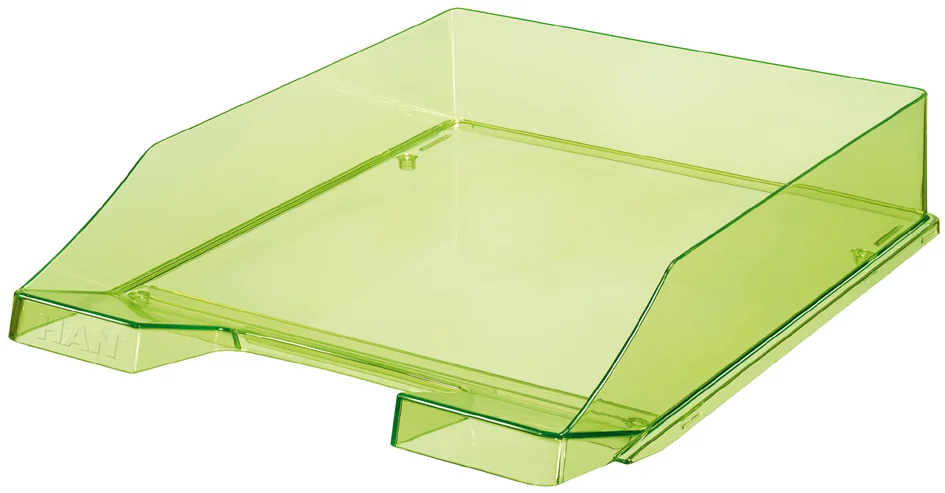 HAN Corbeille à courrier KLASSIK TRANSPARENT, A4, rouge Grand Paris Fournitures HAN Corbeille à courrier KLASSIK TRANSPARENT, A4, rouge – Image 7