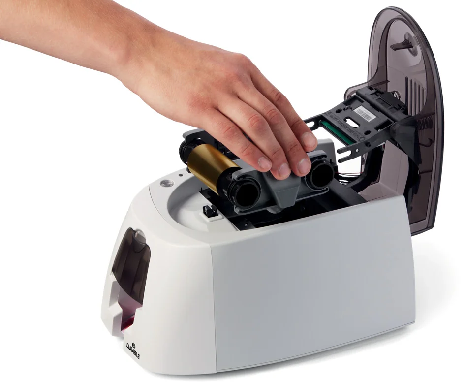 DURABLE Carte en plastique standard pour imprimante DURACARD