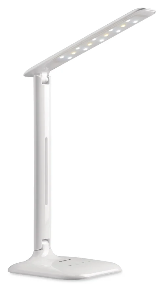 magnetoplan Lampe de bureau à LED Tropo, avec socle, blanc