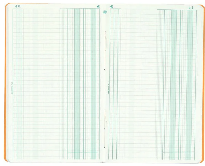 EXACOMPTA Piqûre 'Journal folioté', 320 x 195 mm, 38 lignes