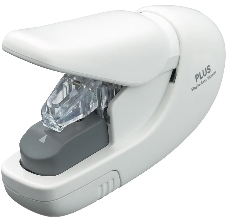 PLUS JAPAN Agrafeuse sans agrafe SL-106AB, vert