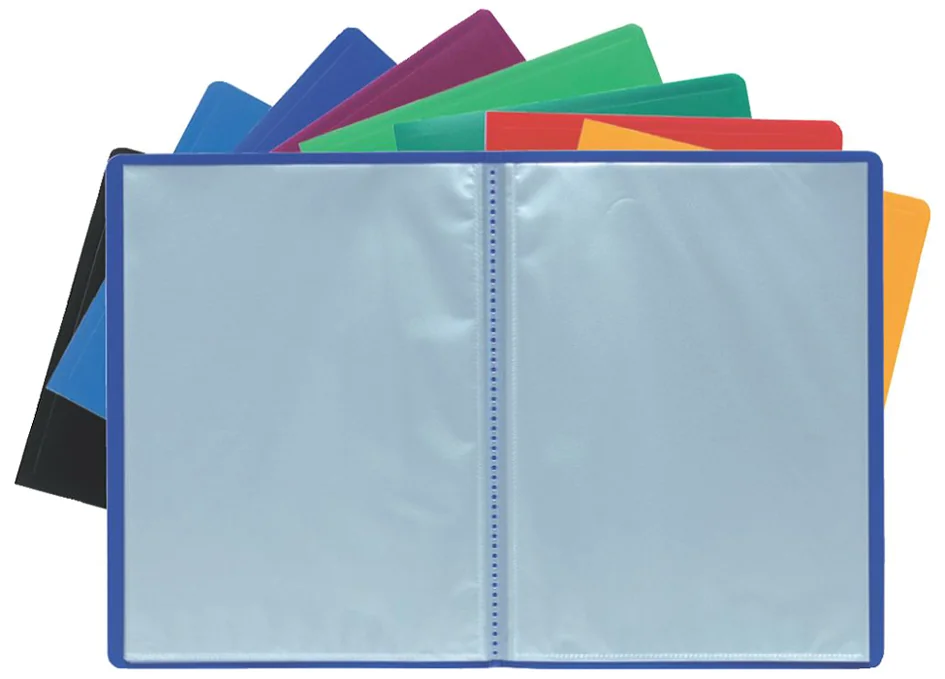 EXACOMPTA Protège-documents, A4, 20 pochettes, vert foncé
