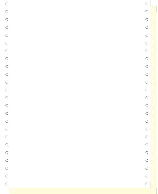 EXACOMPTA Papier listing en continu, 240 mm x 12' (30,48 cm)