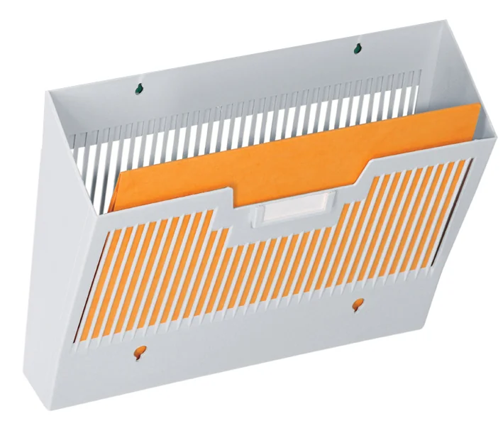 CEP Corbeille murale First, A4, 1 compartiment, gris