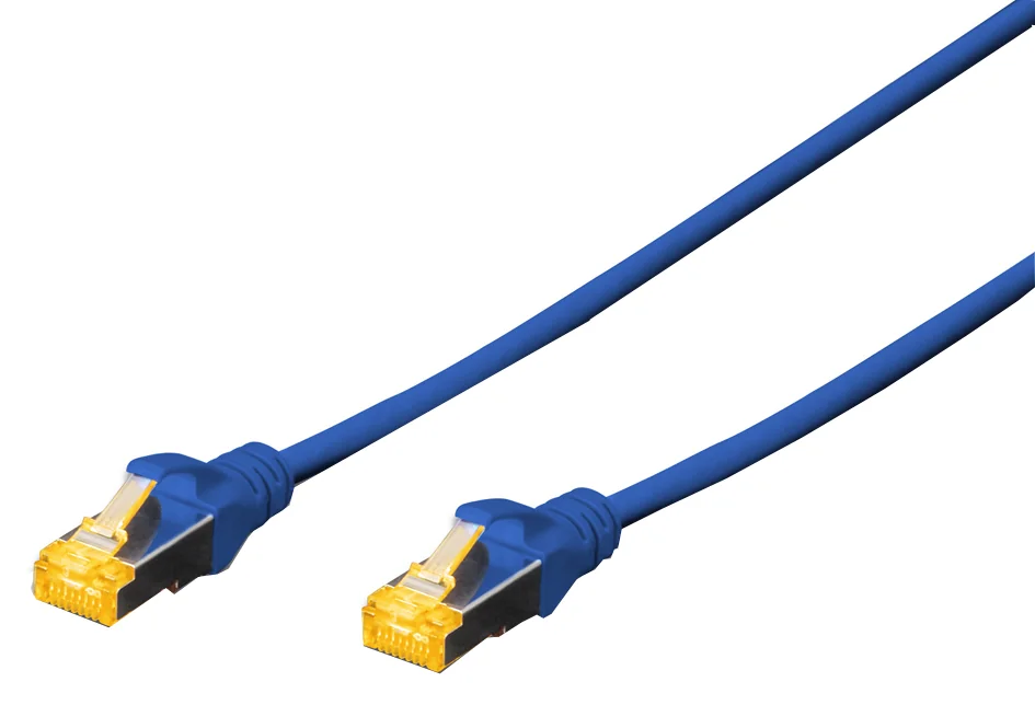 DIGITUS Câble de brassage Cat.6A, S/FTP, 0,5 m, rouge Grand Paris Fournitures DIGITUS Câble de brassage Cat.6A, S/FTP, 0,5 m, rouge – Image 3