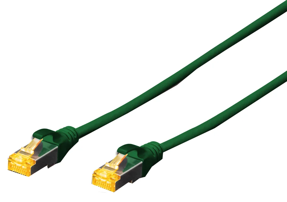 DIGITUS Câble de brassage Cat.6A, S/FTP, 0,5 m, rouge Grand Paris Fournitures DIGITUS Câble de brassage Cat.6A, S/FTP, 0,5 m, rouge – Image 4