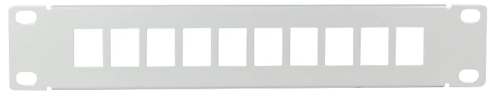 LogiLink Panneau de brassage keystone 10', gris clair