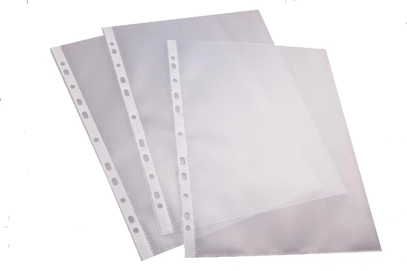 proOFFICE Pochette perforée, A4, film PP, grainé