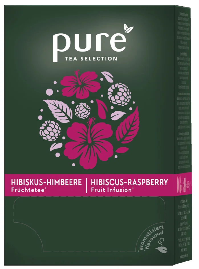 Tchibo Thé 'PURE Tea tisane aux fruits hibiscus/framboise'
