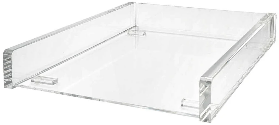WEDO Corbeille à courrier 'cristallic', A4, transparent