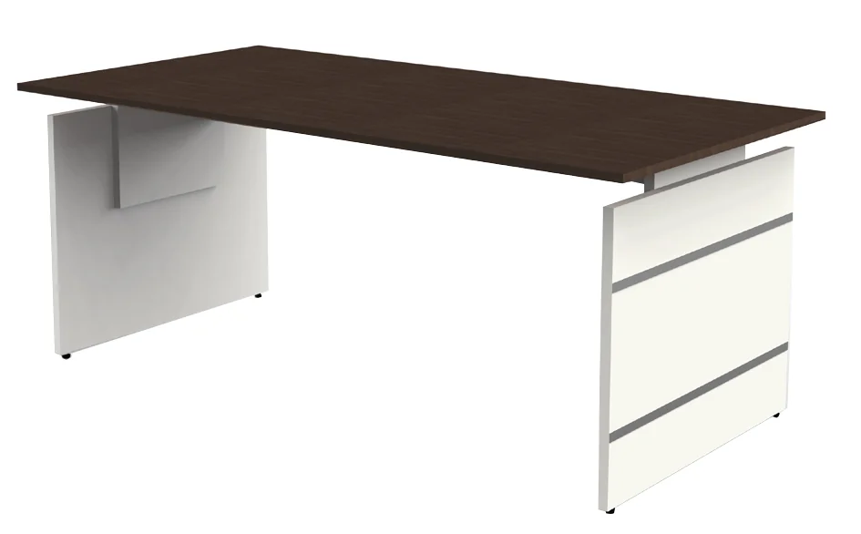 kerkmann Bureau avec piètement panneau Form 4, (L)1.800 mm Grand Paris Fournitures kerkmann Bureau avec piètement panneau Form 4, (L)1.800 mm – Image 6