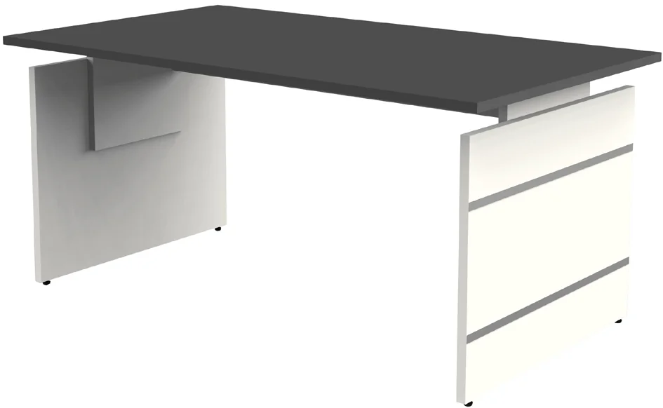 kerkmann Bureau avec piètement panneau Form 4, (L)1.800 mm Grand Paris Fournitures kerkmann Bureau avec piètement panneau Form 4, (L)1.800 mm – Image 7