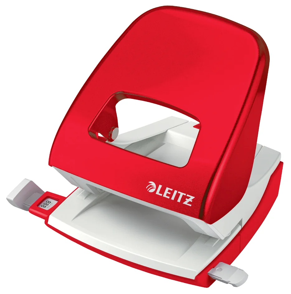 LEITZ Perforateur Nexxt 5008, en carton, rose métallisé Grand Paris Fournitures LEITZ Perforateur Nexxt 5008, en carton, rose métallisé – Image 4