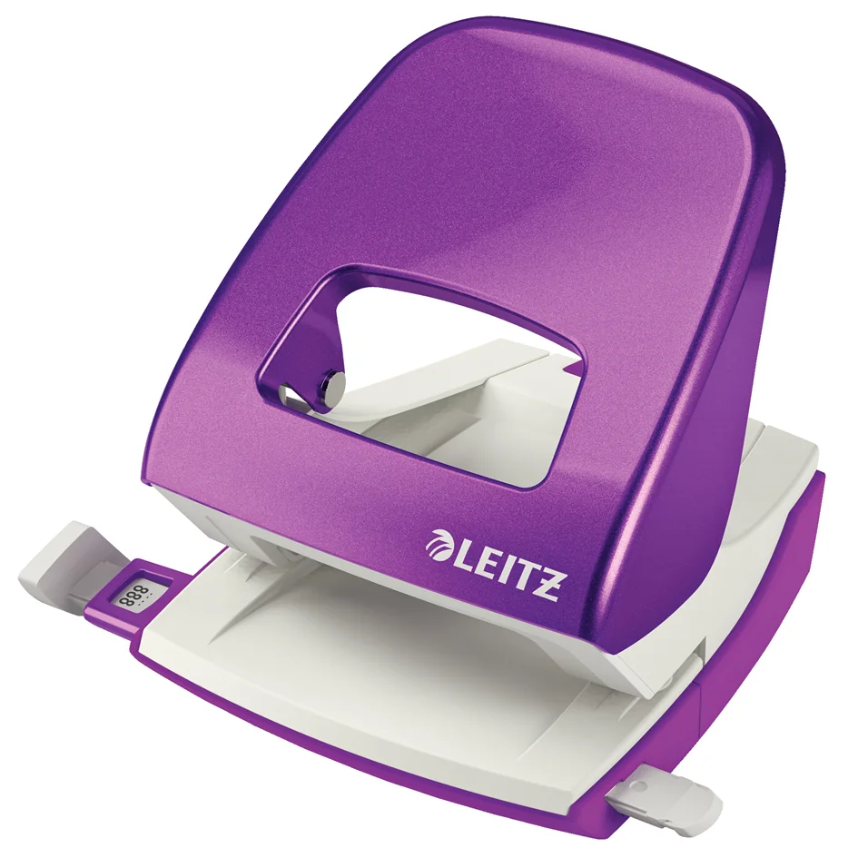 LEITZ Perforateur Nexxt 5008, en carton, rose métallisé Grand Paris Fournitures LEITZ Perforateur Nexxt 5008, en carton, rose métallisé – Image 8