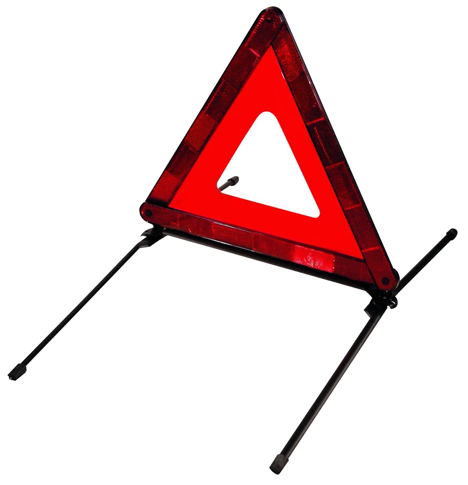 IWH Triangle de signalisation 'Micro', rouge, testé ECE R27