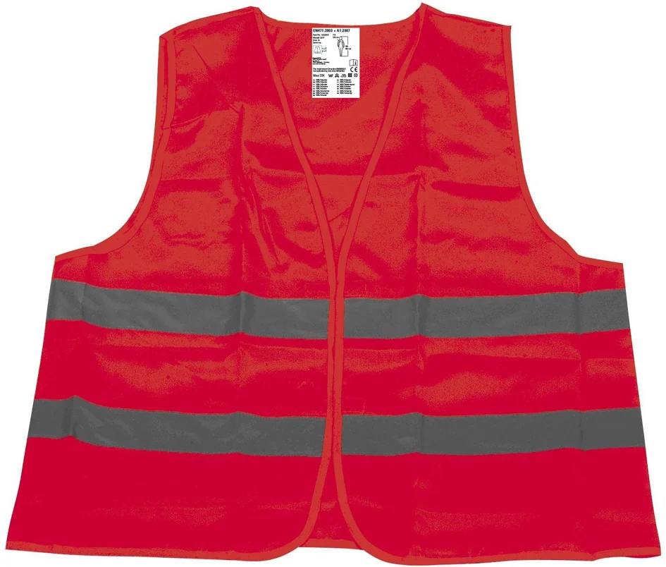 IWH Gilet de sécurité, norme EN 471, orange