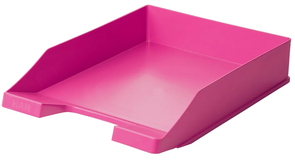 HAN Corbeille à courrier KLASSIK TREND COLOURS, rose vif Grand Paris Fournitures HAN Corbeille à courrier KLASSIK TREND COLOURS, rose vif – Image 4