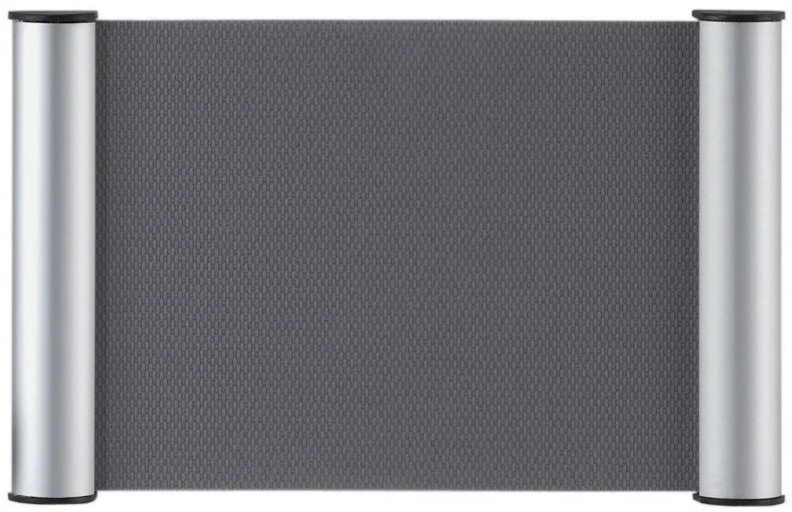 FRANKEN Plaque de porte clip, 245 x 155 mm - A5, argent
