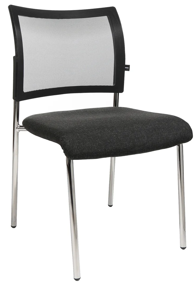 Topstar Chaise de bureau 'filet Visit 10', noir Grand Paris Fournitures Topstar Chaise de bureau 'filet Visit 10', noir – Image 3